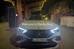 Mercedes EQE Fahrzeug